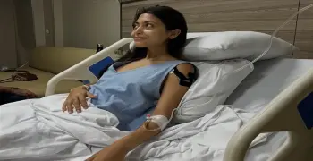 الحالة الصحية لمي الغيطي بعد إصابتها الخطيرة في العمود الفقري