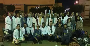 الاتحاد المصري لطلاب الصيدلة يختتم حملة التوعية بالمضادات الحيوية في كفر الشيخ
