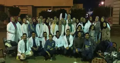الاتحاد المصري لطلاب الصيدلة يختتم حملة التوعية بالمضادات الحيوية في كفر الشيخ