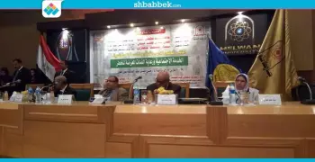 افتتاح مؤتمر «رعاية الفئات المعرضة للخطر» ونائب حلوان: نقاتل للارتقاء بالجامعة