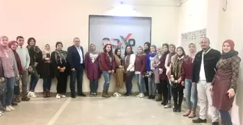 تدشين وحدة موقع «فالصو» في جامعة النهضة بمحافظة بني سويف (صور)