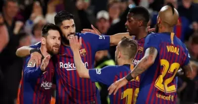إصابة نجم برشلونة قبل لقاء ليفربول في دوري الأبطال