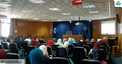 صور| تنظيم ندوة «catch a jop» بصيدلة المنصورة للتدريب على المقابلات الشخصية