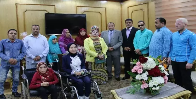  إطلاق أول موقع ناطق للطلاب المكفوفين في جامعة بني سويف 