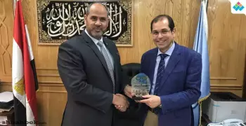 تربية رياضة الأزهر تكرم نائب رئيس الجامعة لشئون التعليم والطلاب