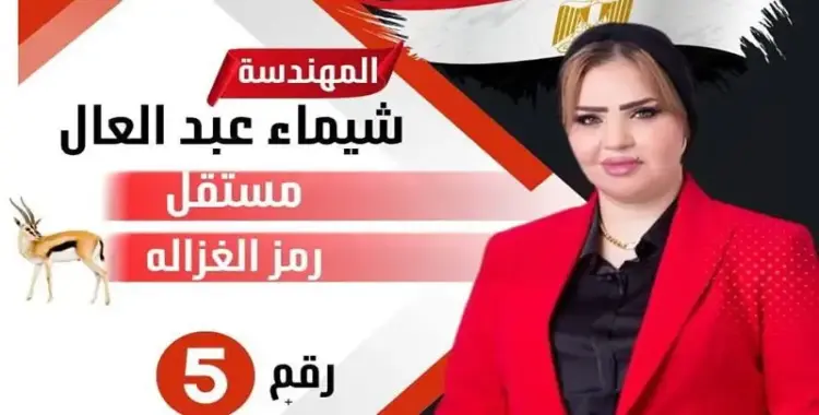  سبب القبض على المرشحة البرلمانية شيماء عبد العال في حلوان 