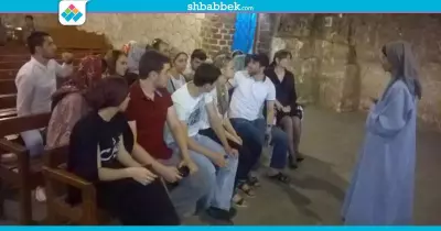 وفد من طلاب روسيا يزور ديرة السيدة العذراء بأسيوط