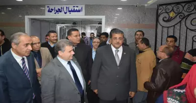 رئيس جامعة بنها يتفقد عمل المستشفى الجامعي: لا مجال للمقصرين