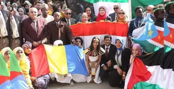 كلية العلاج الطبيعي جامعة القاهرة تحتفل بيوم الشعوب (صور)