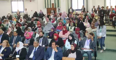تكريم الفائزين في المؤتمر الطلابي لبحوث الابتكار بجامعة الإسكندرية