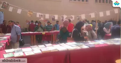 استعارة وتبديل.. أسرة «ابتسامة» بهندسة طنطا تقيم معرضا للكتب