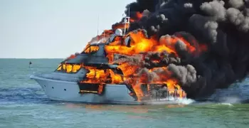 مصرع سائحة أمريكية وإنقاذ 18 آخرين في حريق لنش سياحي بمرسى علم