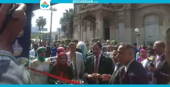 جامعة عين شمس تفتتح «معا من أجل المستقبل» (صور)