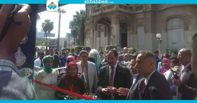 جامعة عين شمس تفتتح «معا من أجل المستقبل» (صور)