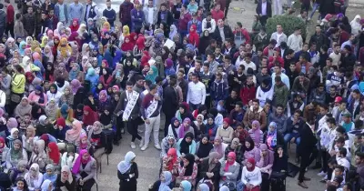 «آداب بتفرح».. مهرجان طلابي في جامعة المنيا