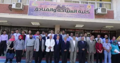 رئيس جامعة المنيا يتفقد استعدادات حصول «سياحة وفنادق» على الجودة