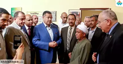 جامعة بنى سويف تطلق قافلة طبية بيطرية توعوية شاملة بقرية «بابويط» (صور)