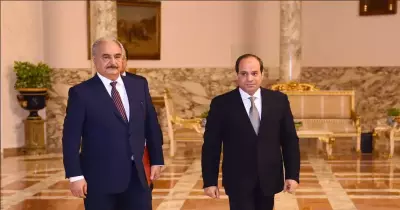 المشير خليفة حفتر يزور القاهرة