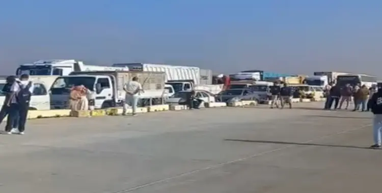  سبب غلق الطريق الإقليمي وكارتة الخطاطبة بالمنوفية 