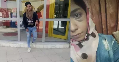 طالب يعتدي على طالبة بالضرب داخل جامعة حلوان (صور)