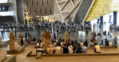 عدد زوار المتحف المصري الكبير يوميا.. رقم كبير