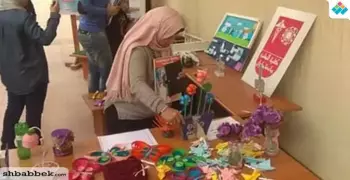 انطلاق المهرجان الختامي للأسر الطلابية بجامعة حلوان (صور)