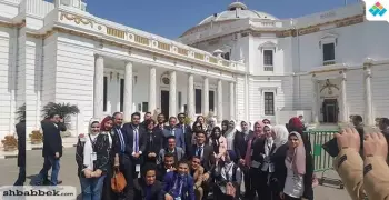 اتحاد طلاب حقوق جامعة بنها يزور مجلس النواب (صور)