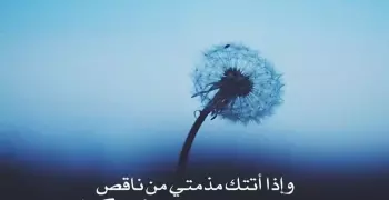 وإذا أتتك مذمتي من ناقص تعرف على القائل ومعناه والقصيدة كاملة