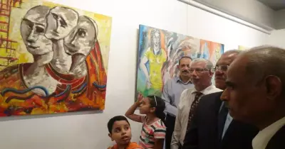 «حالة ومعمار  خليجي».. معارض فنية بجامعة المنيا (صور)