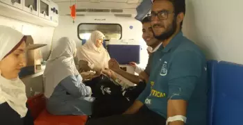 الجمعية العلمية لطلاب الصيدلة جامعة طنطا يشاركون في حملة للتبرع بالدم