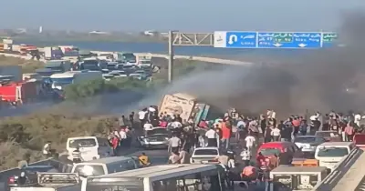 وزارة الصحة تكشف ملابسات حادث مروع على طريق الإسكندرية الصحراوي