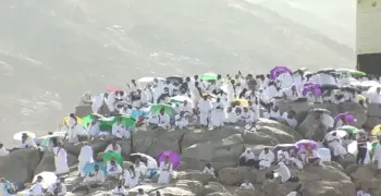 درجة الحرارة في جبل عرفات اليوم 26 مايو 2026.. موجة حر شديدة وقلوب خاشعة