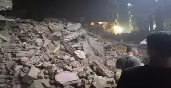 انهيار عقار شبرا الخيمة.. انتشال جثة وما زال البحث جار (صور)