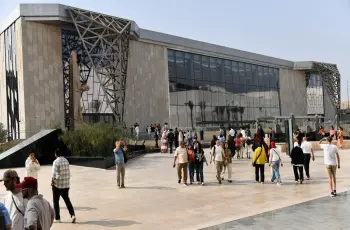 60% للأجانب داخل المتحف المصري الكبير في مواسم الذروة