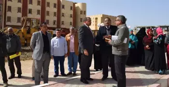 رئيس جامعة بني سويف يتفقد المدن والكليات في إجازة نصف العام