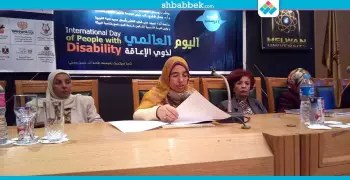 بينها وجود متحدث بالإشارة بأقسام الشرطة.. هذه توصيات جامعة حلوان لـ«متحدي الإعاقة»