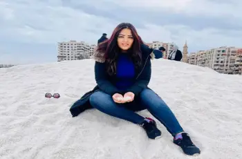 مين بسنت سليمان التي قفزت من الدور الـ 13؟