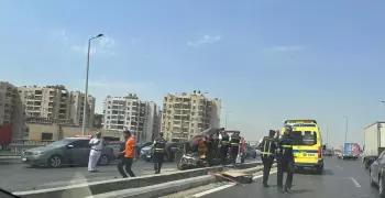 حادث الطريق الدائري يؤثر على الحركة المرورية .. إليك الطرق البديلة