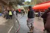 حريق منشية ناصر.. النيران تمتد إلى المباني وتتسبب في خسائر بشرية