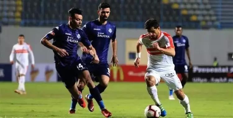  ملخص وأهداف نادي الزمالك وبيراميدز في الدوري الممتاز 