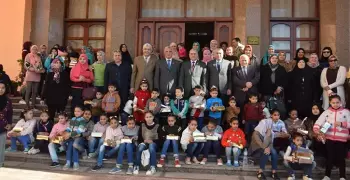 جامعة المنوفية تحتفل بيوم اليتيم التاسع