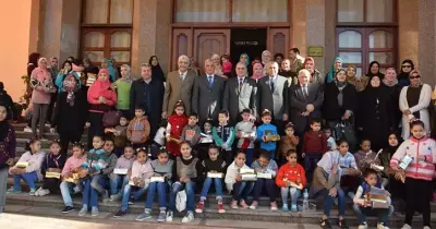 جامعة المنوفية تحتفل بيوم اليتيم التاسع