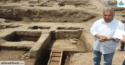 اكتشافات أثرية جديدة لبعثة جامعة عين شمس بمنطقة عرب الحصن (صور)