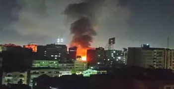 تفاصيل حريق كنيسة الأنبا بولا بحدائق القبة (فيديو)