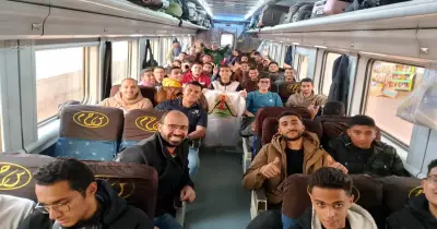 جدول رحلة قطار الشباب إلى الأقصر وأسوان