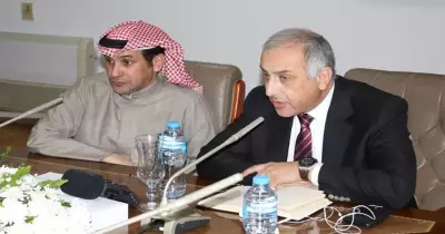 جامعة النهضة تستضيف المستشار الثقافي لدولة الكويت بالقاهرة