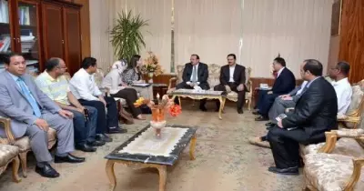 وفد أمريكى يزور جامعة طنطا لبحث فرص التعاون الدولي المشترك