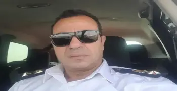 مصرع الضابط مصطفى غيث في حادث مروع أثناء تأدية عمله