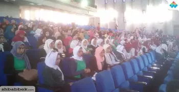 توافد الطلبة والطالبات على الكرنفال الفني بجامعة الأزهر «صور»