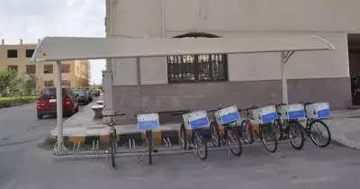 جامعة كفر الشيخ توفر أماكن انتظار لدراجات وسيارات الطلاب